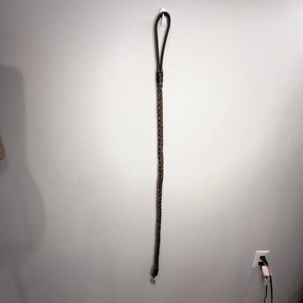 Dog leash Braided  Leather NWOT